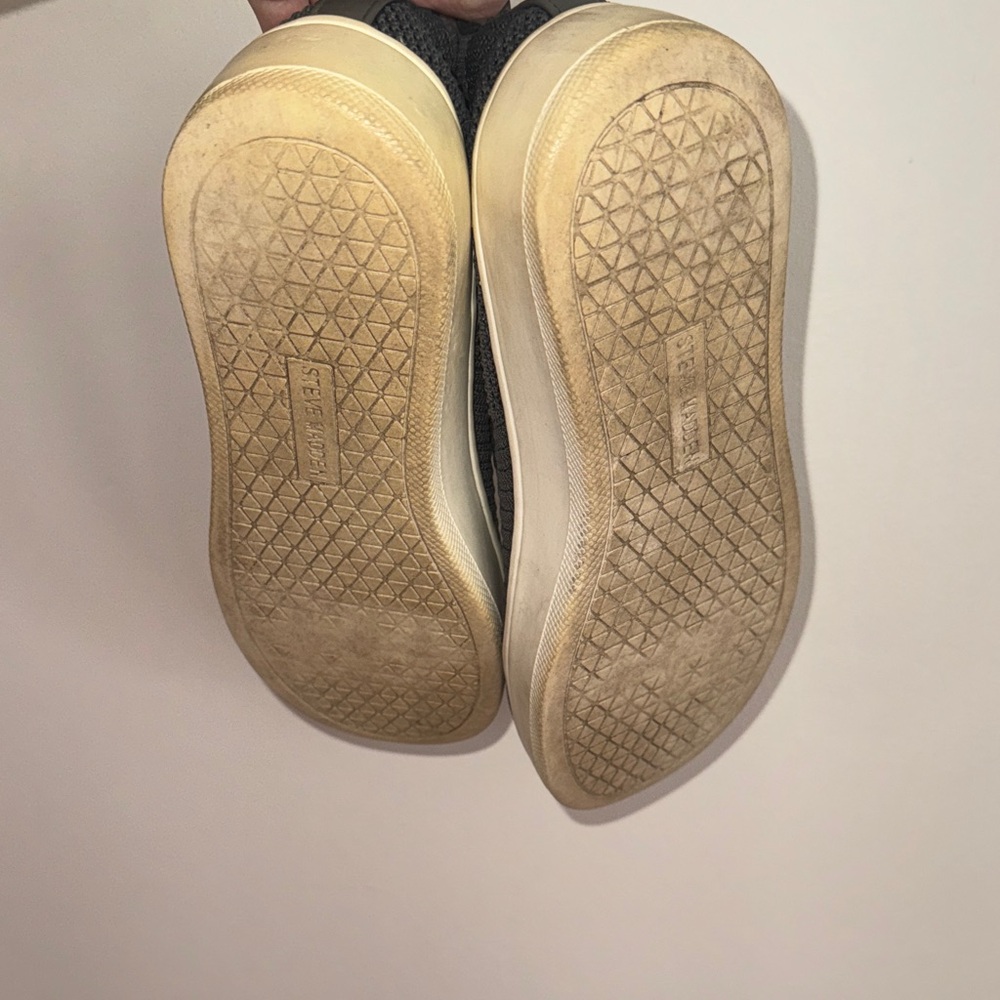 Steve Madden Navy Slip-On Knit Sneakers - Picture 4 of 5